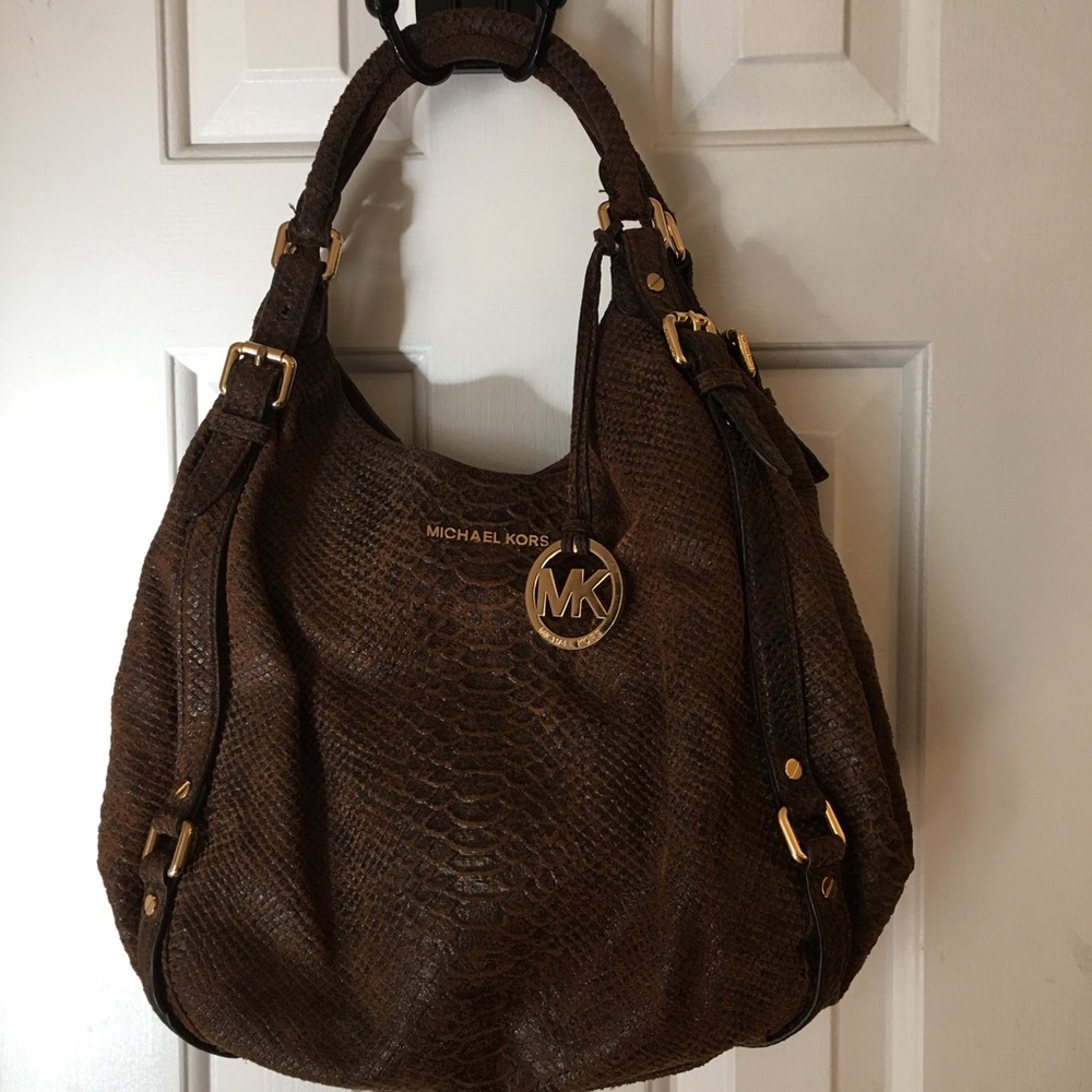 Michael Kors Hobo Purse, brown